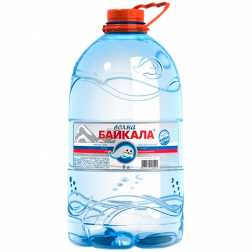 Минеральная вода артезианская «Волна Байкала» 5л, пэт, (1шт. в упаковке)