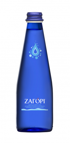 Минеральная вода Zagori 0,33 литра стекло с газом.