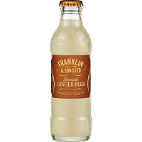 Напиток Тоник «Franklin & Sons» Brewed Ginger Beer, Брюд Джинджер Бир, 0.2, стекло