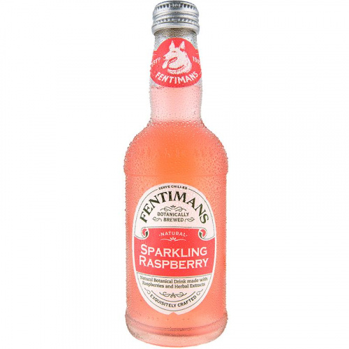 Напиток безалкогольный FENTIMANS Sparkling Raspberry (Малина) 275 мл стекло