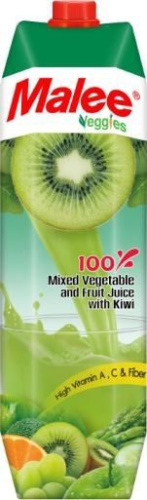 Malee  100% Микс из овощных ифруктовых соков с Киви