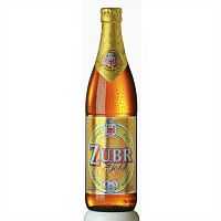 Пиво Zubr Gold, Зубр Голд светлое 4.6%, 0.5л. стекло