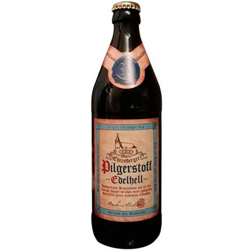 Пиво Pilgerstoff Edelhell, Пилгерстофф Эделхель светлое 5.1%, 0.5, стекло