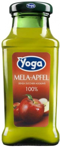 Сок Yoga яблоко осветленное  Mela Verde 0.2 л