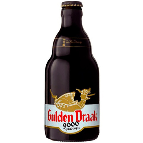 Пиво Van Steenberge Gulden Draak 9000 Quadruple, Ван Стеенберг Гульден Драак 9000 Квадрупель cветлое 10.5%, 0.33, стекло