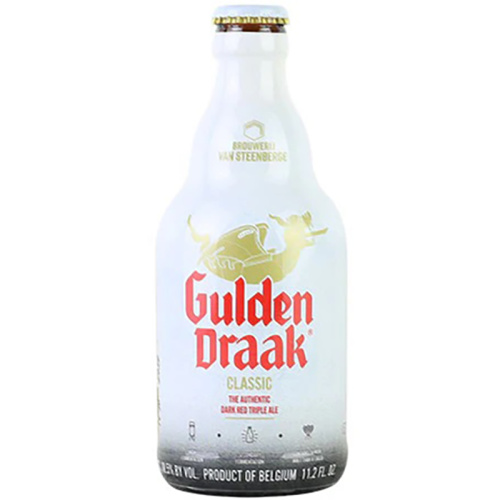 Пиво Van Steenberge Gulden Draak, Ван Стеенберг Гульден Драак темное 10.5%, 0.33, стекло