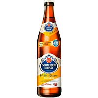 Пиво Schneider Weisse, Шнайдер Вайсс Тap 01 Майне Хелле Вайсс cветлое 4.9%, 0.5, стекло