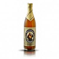 Пиво Franziskaner, Францискайнер светлое нефильтрованное бутылка 0,5 л.