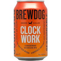 Пиво Brewdog Clockwork Tangerine, Брюдог Клокворк Танжерин 4.5%, 0.33, банка
