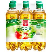 Напиток безалкогольный газированный Rhön Sprudel «Apple Plus» с яблочным соком 0,5 л, 6 шт/уп  ПЭТ