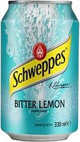 Schweppes Bitter Lemon 330мл ж/б