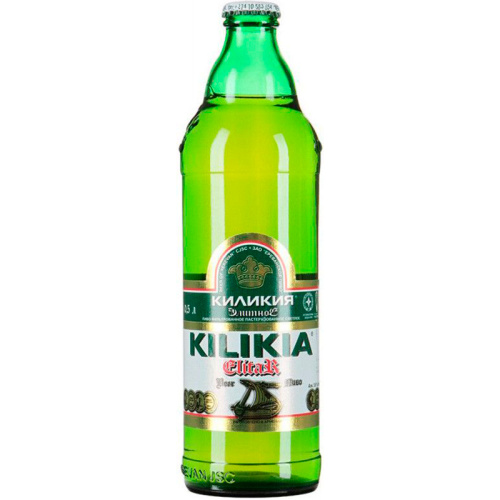 Пиво Kilikia Elite, Киликия Элитное Светлое 5.6%, 0.5л, стекло