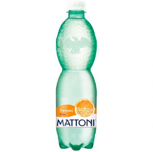 Минеральная вода «Mattoni», Маттони Апельсин 0.5л с газом (ПЭТ)