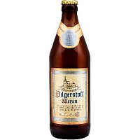 Пиво Pilgerstoff Weizen, Пилгерстофф Вайзен 0,5 светлое нефильрованное 5.7%, 0.5, стекло