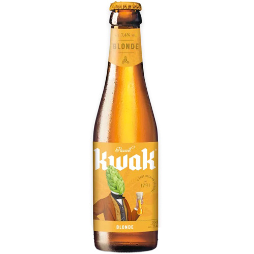 Пиво Bosteels Pauwel Kwak Blonde, Бостелс Пауэль Квак Блонд 7.4%, 0.33, стекло