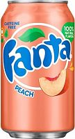 Fanta Peach Фанта Персик 355мл. ж/б