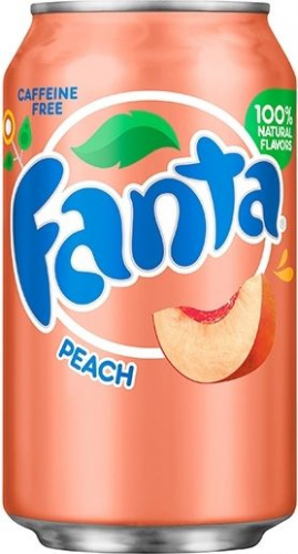 Fanta Peach Фанта Персик 355мл. ж/б