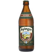 Пиво Ayinger Kellerbier, Айингер Весеннее светлое 4.9%, 0.5, стекло