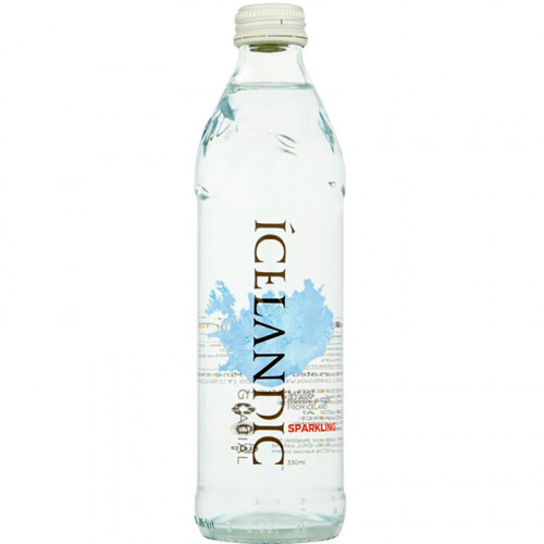 Питьевая вода Icelandic Glacial 0,33 л, стекло. газ