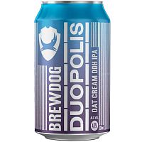 Пиво Brewdog Duopolis, Брюдог Дуополис, нефильтрованное 4.7%, 0.33, банка
