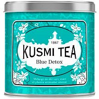 Чай Kusmi "Blue Detox" зеленый листовой чай, банка 250гр