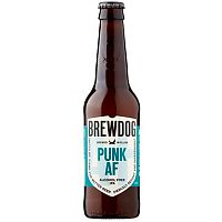 Пиво Brewdog Punk IPA alcohol free, Брюдог Панк ИПА безалкогольное 0.5%, 0.33, стекло
