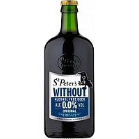 Безалкогольное пиво St. Peter's, Ст. Питерс темное 0.05%, 0.5, стекло