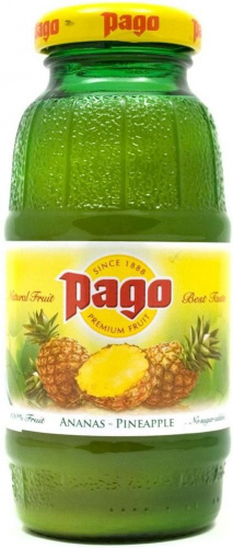 Сок ПАГО PAGO Pineapple Ананасовый нектар 0.2 л.
