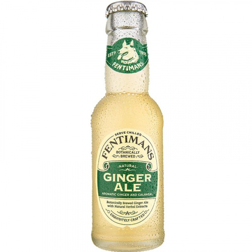 Напиток безалкогольный FENTIMANS Ginger Ale (имбирный эль) 0,125л. стекло