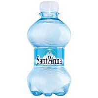 Вода Минеральная природная питьевая столовая  Sant'Anna Naturale, Сант Анна 0.25л*12 шт. без газа