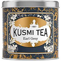 Kusmi tea "Earl Grey" чай черный листовой, банка 250 гр