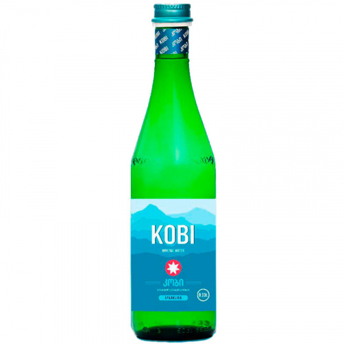 Минеральная вода KOBI 0.33 л, газ, стекло