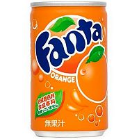 Газированный напиток «Fanta Orange», 0.16л, ж/б