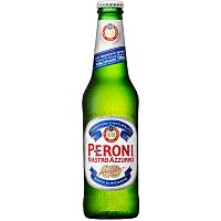 Пиво Peroni Nastro Azzurro, Перони Настро Аззурро светлое 5.1%, 0.33, стекло