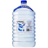 Родниковая питьевая вода т.м. Spring Aqua 5,15 л негазированная (1шт. в упаковке)