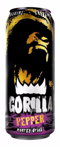 Напиток Gorilla Energy Drink Пеппер 500мл