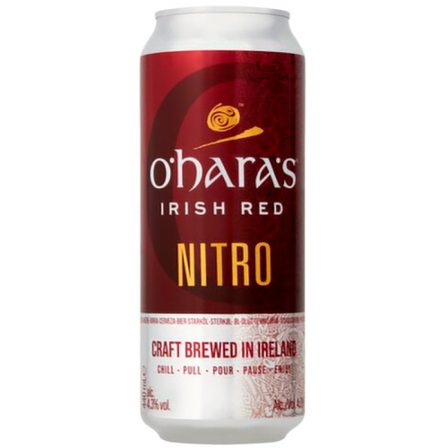 Пиво O`Hara`s Irish Red Nitro, О`Хара Айриш Ред Нитро темное 4.3%, 0.44, банка Пиво O`Hara`s Irish Red Nitro, О`Хара Айриш Ред Нитро темное 4.3%, 0.44, банка