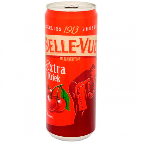 Пиво Bell Vue Kriek Extra, Белль Вю Крик Экстра 4.1%, 0.33, банка