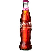 Газированный напиток «Coca-Cola», British Columbia Raspberry, Малина Британская Колумбия, 355мл, стекло