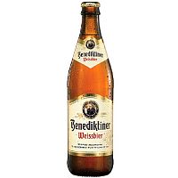 Пиво Benediktiner Weissbier, Бенедиктинер Вайссбир 5.4%, 0.5, стекло