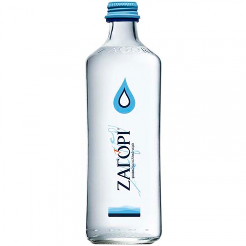 Минеральная вода Zagori 0.5 литра стекло без газа