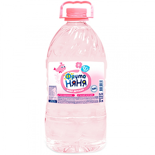 Вода питьевая артезианская «ФрутоНяня», Детская, высшей категории, 5л, пэт (1шт. в упаковке)
