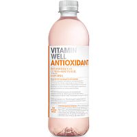 Напиток «Vitamin Well» Antioxidant, Персик, 0,5л, пластик