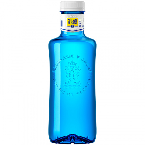 Вода питьевая Solan de Сabras, Солан де Кабрас негазированная (Пластик) 0.75л (12шт)