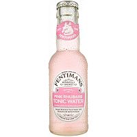Напиток безалкогольный FENTIMANS Pink Rhubarb Tonic Water (Тоник Розовый Ревень) 0,2л, стекло