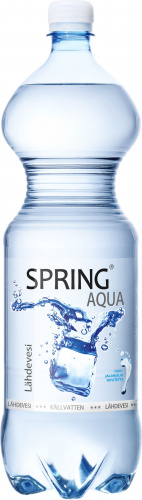 Родниковая питьевая вода т.м. Spring Aqua 1,5 л без газа