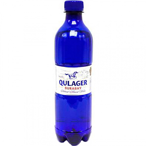 Минеральная вода «Qulager-Burabay» 0.5л, с газом, пэт
