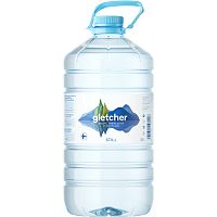 Минеральная родниковая вода «Gletcher», 5.1л, без газа, пэт (1шт. в упаковке)