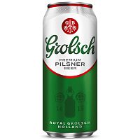 Пиво Grolsh Premium Pilsner, Гролш Премиум Пилснер светлое 5.0%, 0.5, банка
