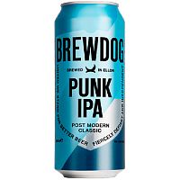Пиво Brewdog Punk IPA, Брюдог Панк ИПА светлое 5.4%, 0.5, банка